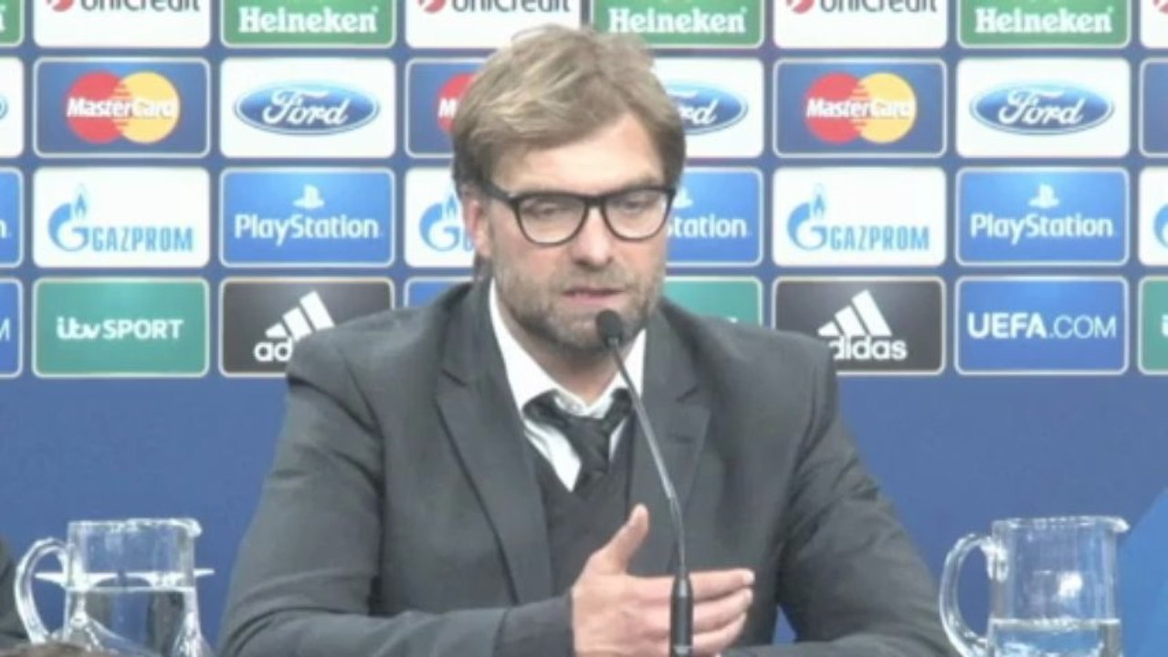 Enttäuschter Jürgen Klopp ringt um Fassung