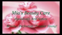 Hyaluronic Acid Serum - Topical Application Fades Blemishes
