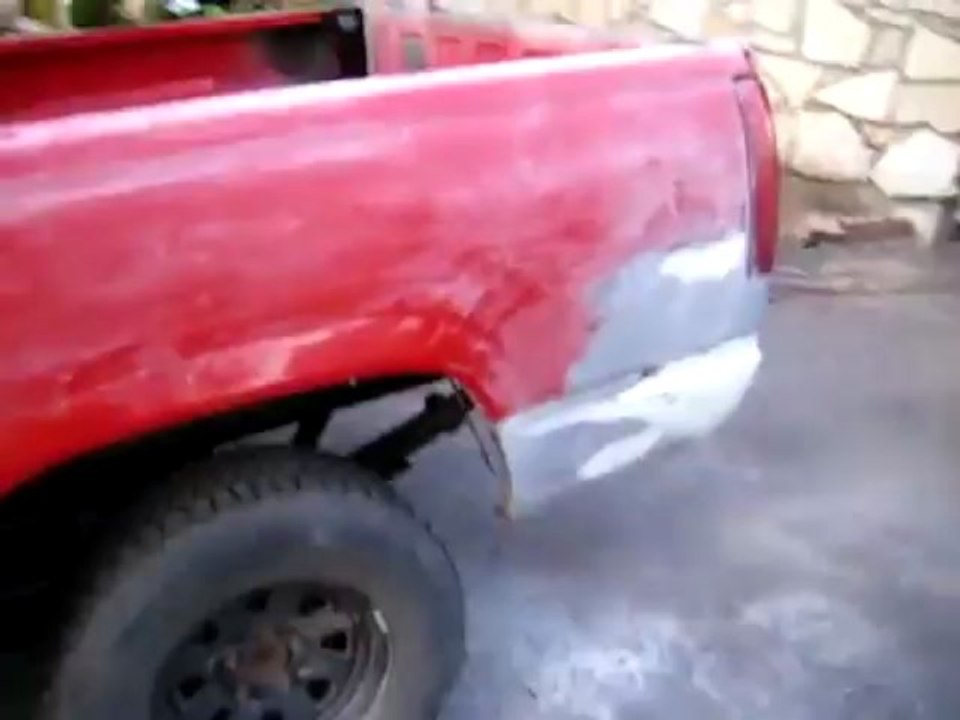 Progress report on 1994 chevrolet silverado repray