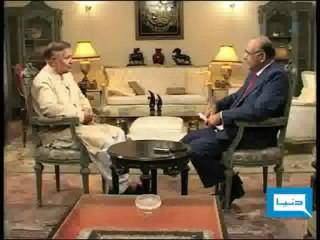General (R) Mirza Aslam Beg with Najam Sethi - 2 (Dunya TV - 29-08-2009)