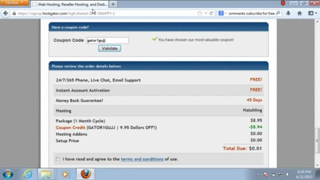 hostgator coupon code - gatorgujjar for 25%off hostgator coupon code 2013 - hostgator coupon codes - YouTube