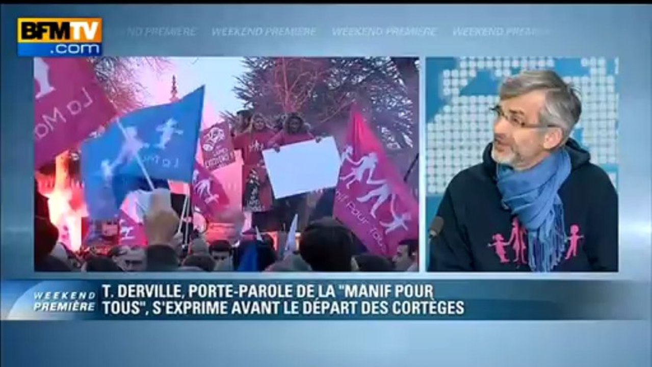 Tugdual Derville, porte-parole de la Manif pour tous: "Notre mouvement est en plein commencement" - 26/05