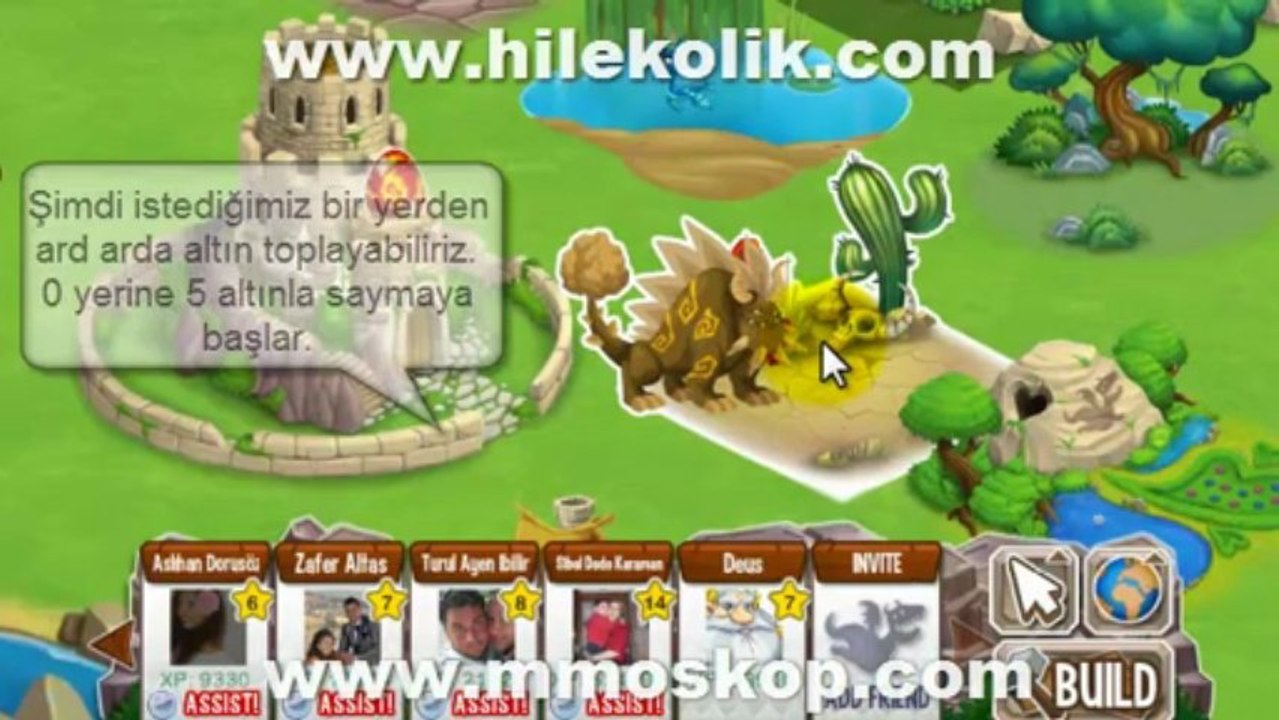 Dragon City Sonsuz Gold Hilesi - www.hilekolik.com