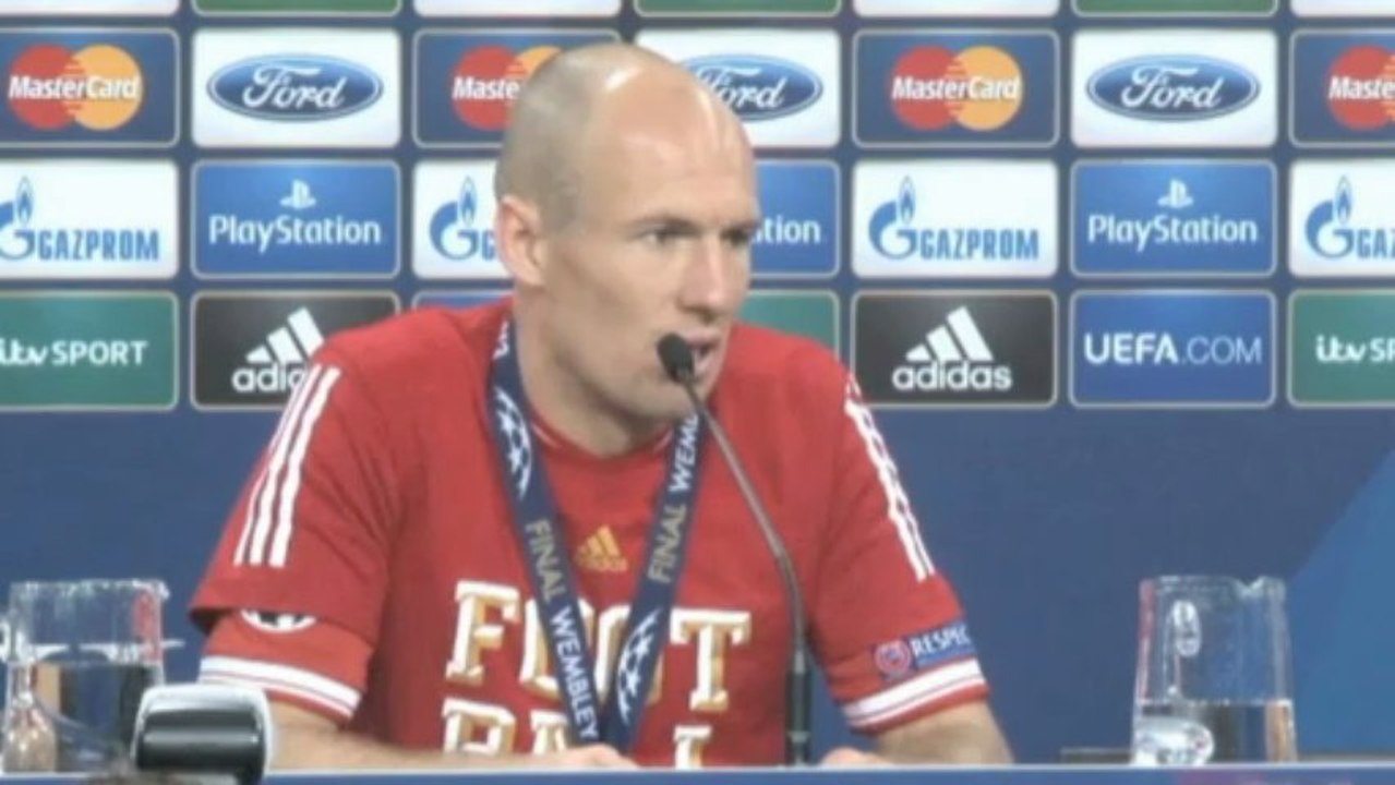 Arjen Robben: 'Das Gefühl ist unbeschreiblich'