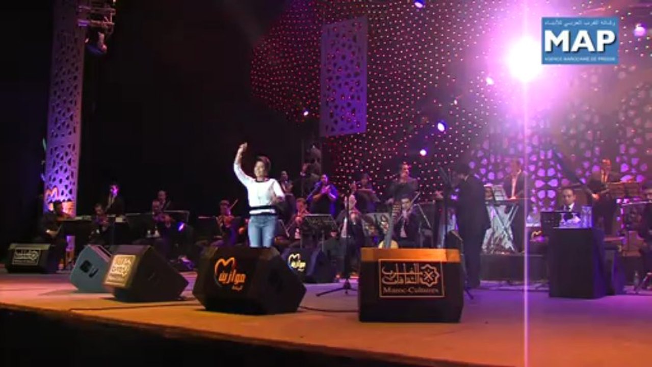 المطربة المصرية تحيي حفلا فنيا بفضاء النهضة بالرباط
