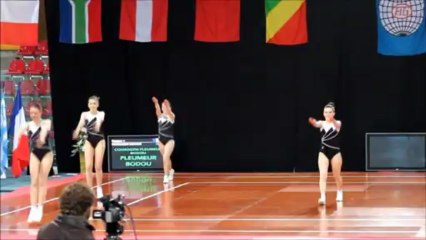 Equipe  d'aérobic challenge CJS  C.A.C.S.H - Championnat de France 2013 - GAP