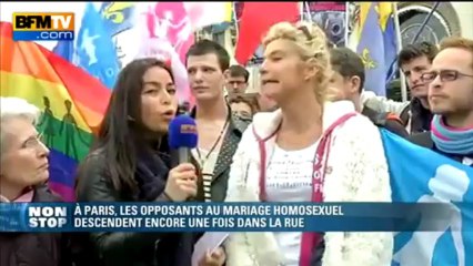 Manif pour tous: "Je ne serai pas dans le cortège", affirme Frigide Barjot - 26/05