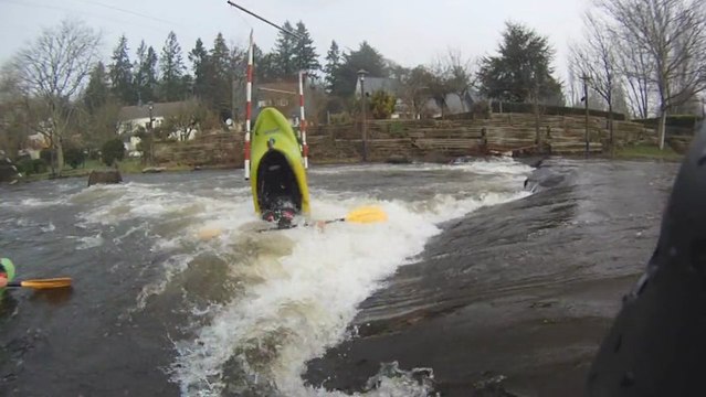 Kayak Freestyle à Lochrist: Kayak Gopro HD