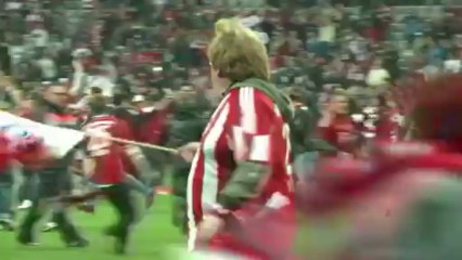 Bayern fans celebrate in Munich, Berlin