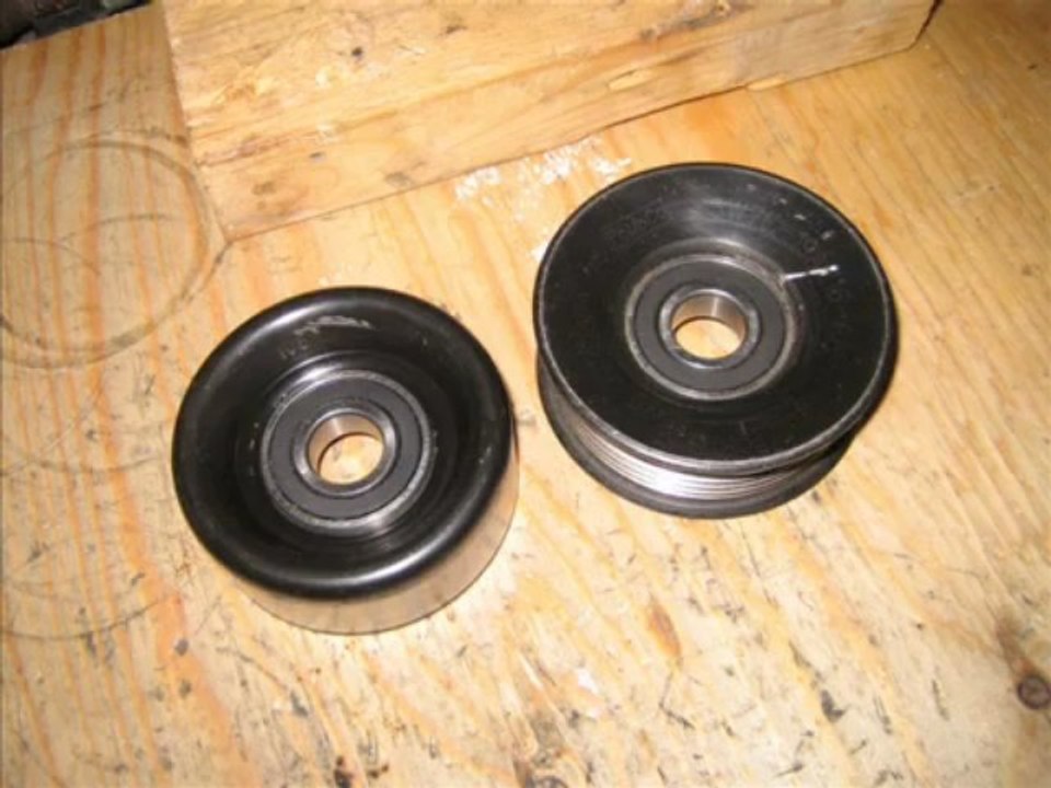 Tensioner and idler bearing replacement 2005 Crown Victoria