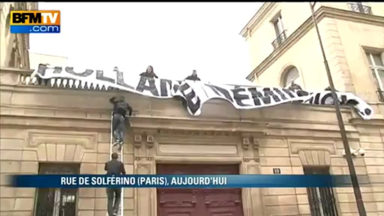 Manif pour tous: des militants d'extrême droite investissent le siège du PS - 26/05