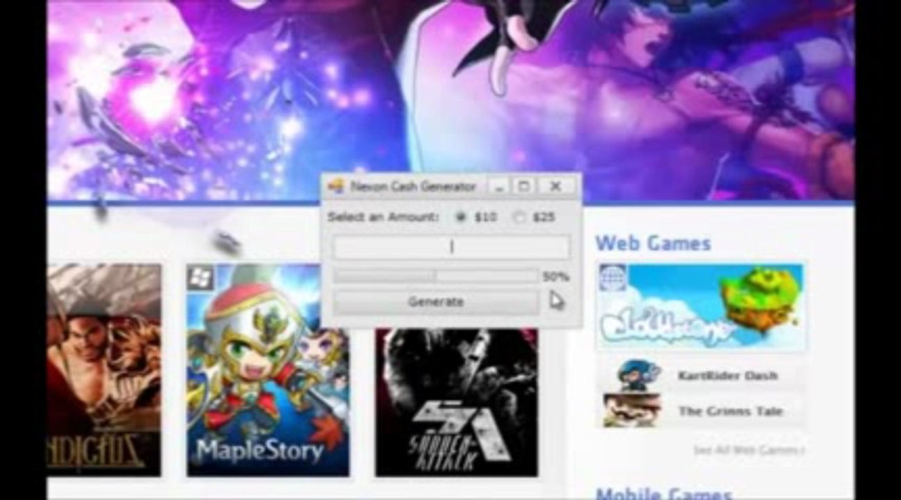 Vindictus Nexon Cash Generator [WORKING 2013]