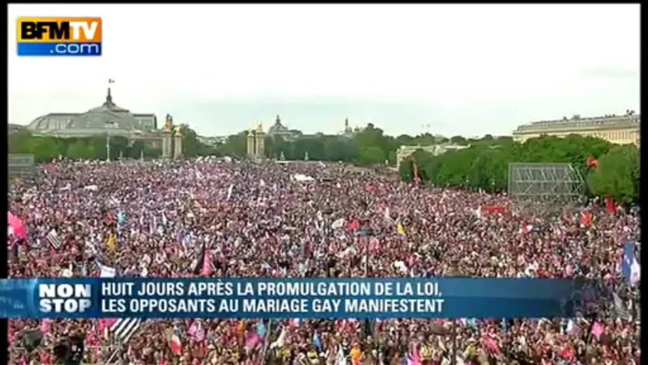 Barjot: "c'est la fin du temps des manifestations (…) la Manif pour tous a fait son temps" - 26/05