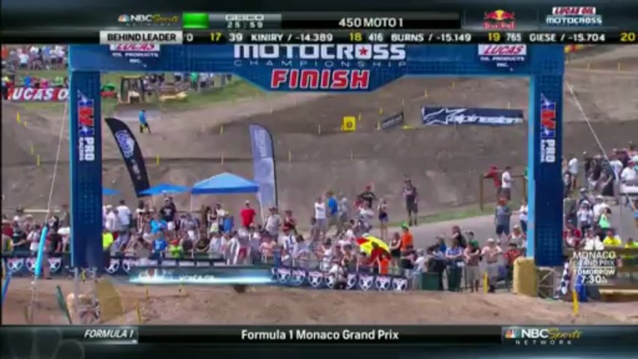 2013 AMA 450 Motocross Rd 2 Thunder Valley Moto 1 HD 720p slicknick610