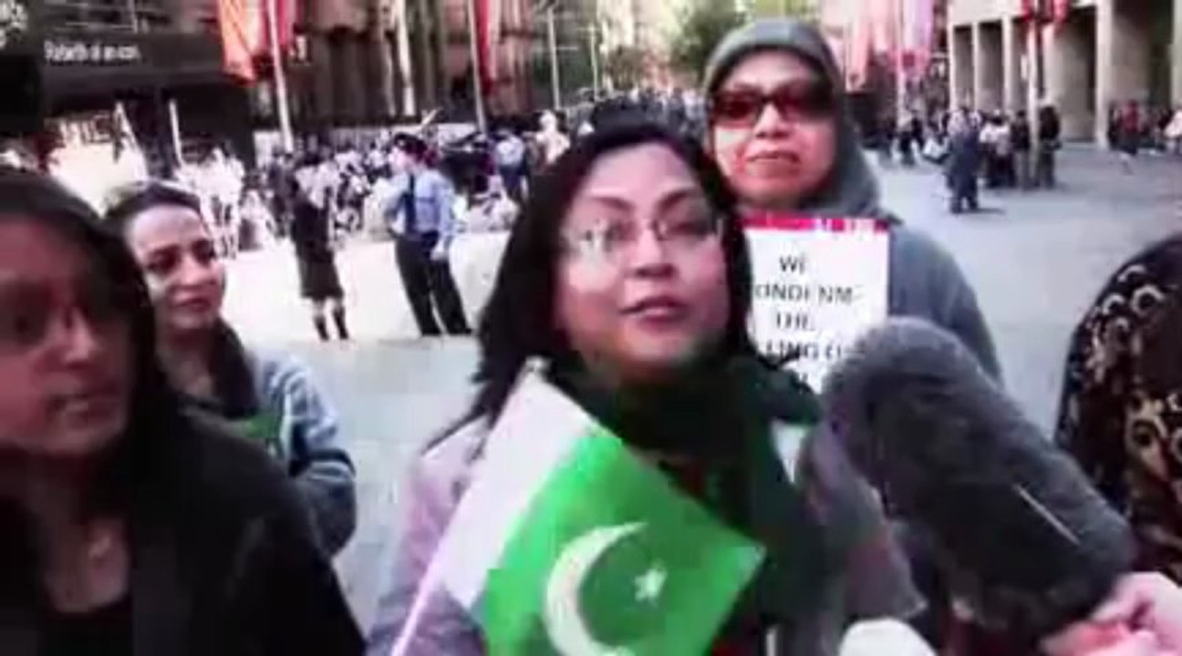 PTI Protest in Sydney