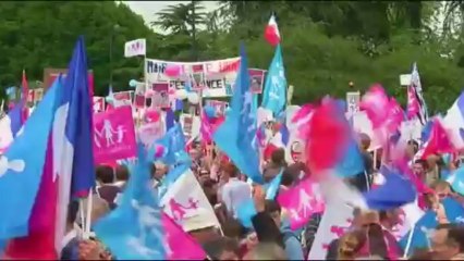 Manif pour tous : les images des cortèges