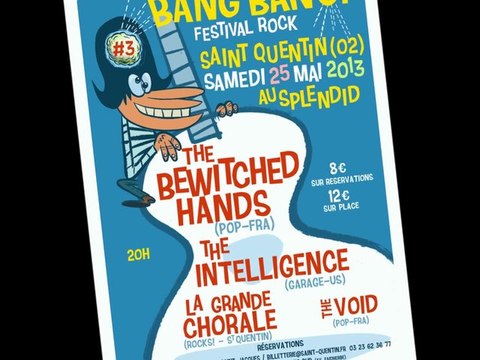 The Bewitched Hands live Saint-Quentin Festival Bang Bang #3