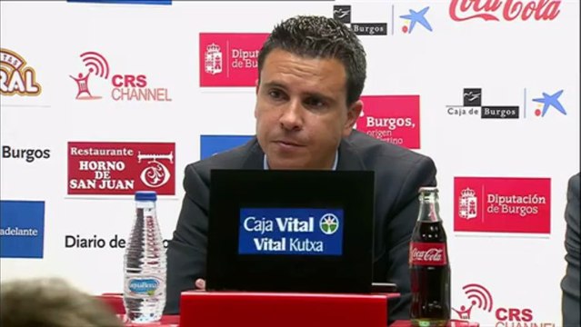 Rueda de Prensa Sergio Lobera - 40ª Jornada - CD Mirandés vs UD Las Palmas (1-0)