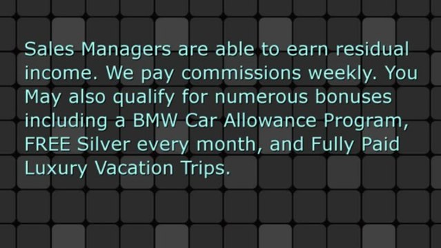 SALES MANAGER JOBS PT/FT $225K to $1M