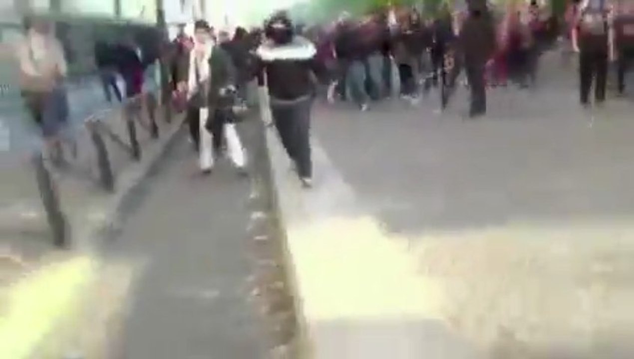 Au coeur des affrontements lors de la "Manif pour tous"