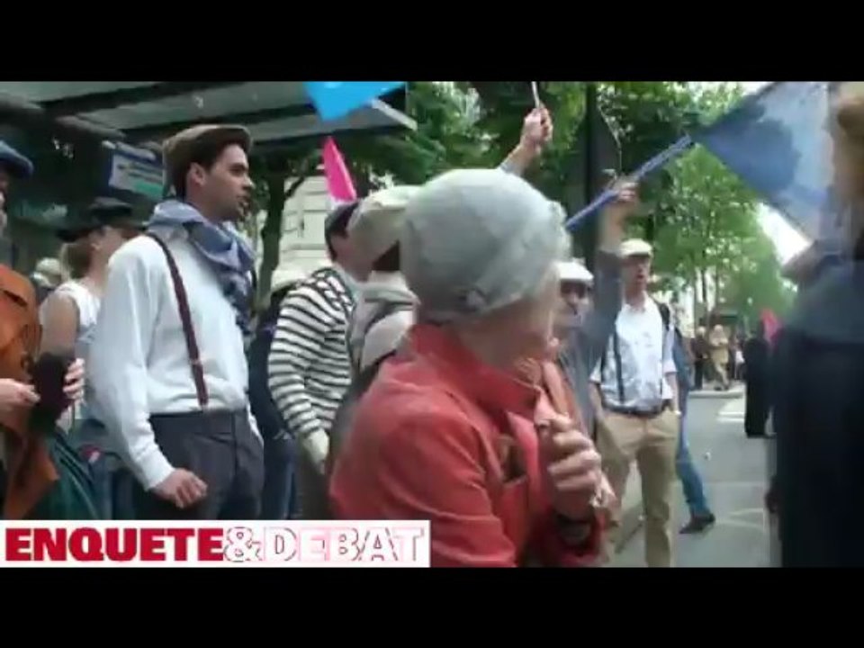 Les gavroches à la manif pour tous le 26 mai 2013