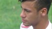 Un conmovido Neymar lloró en su despedida del Santos antes de ir al Barcelona