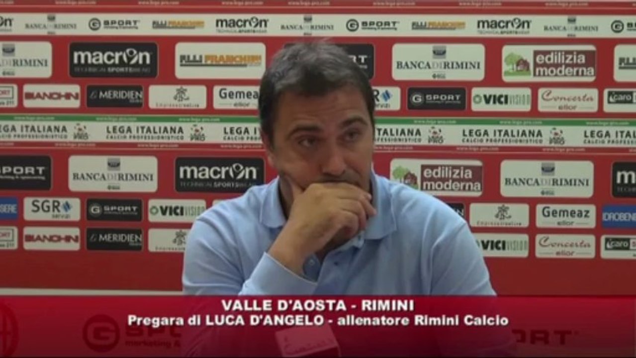 Icaro Sport. Valle d'Aosta-Rimini, il pregara di D'Angelo