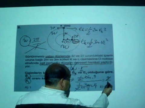 UĞUR DERSHANESİ 11. SINIF LYS-4 SORU 9