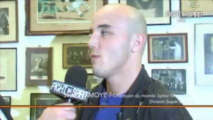 ITV.BOXEUR.Steve JAMOYE Champion du Monde WBC Junior Division  Super-Légers.