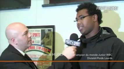ITV.BOXEUR.Hervé HUBEAUX Champion du Monde WBC Junior Division Poids-Lourds.