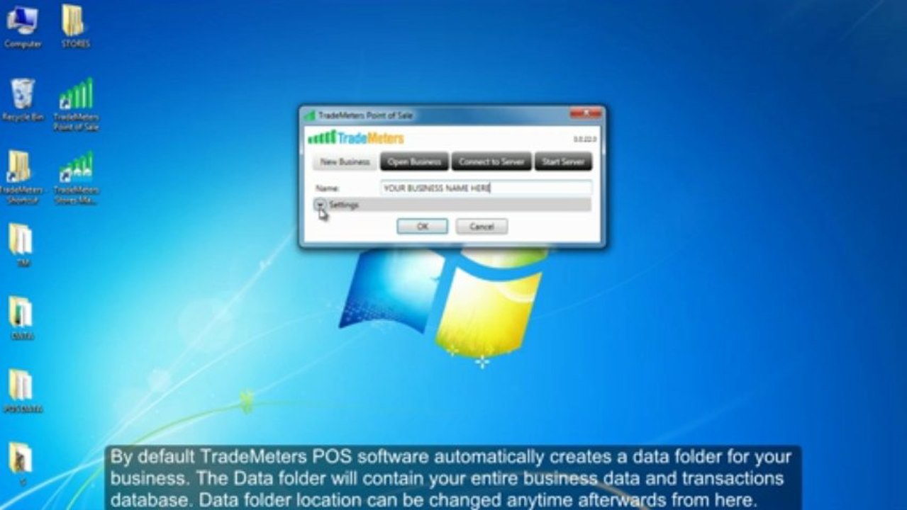 TradeMeters POS V3 How To Create a New Business