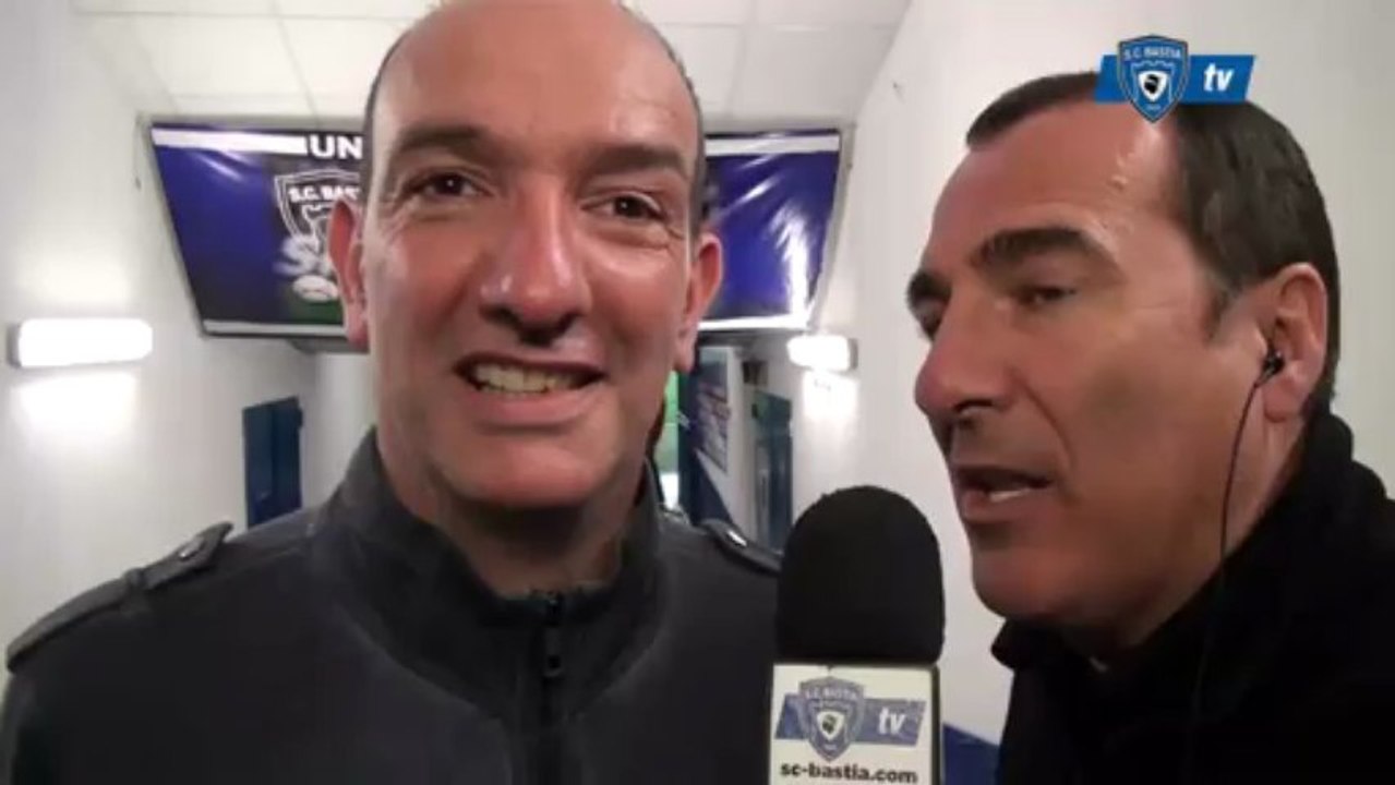 L1 / 2012-13 : Bastia 0-0 Sochaux : Réaction de PM Geronimi