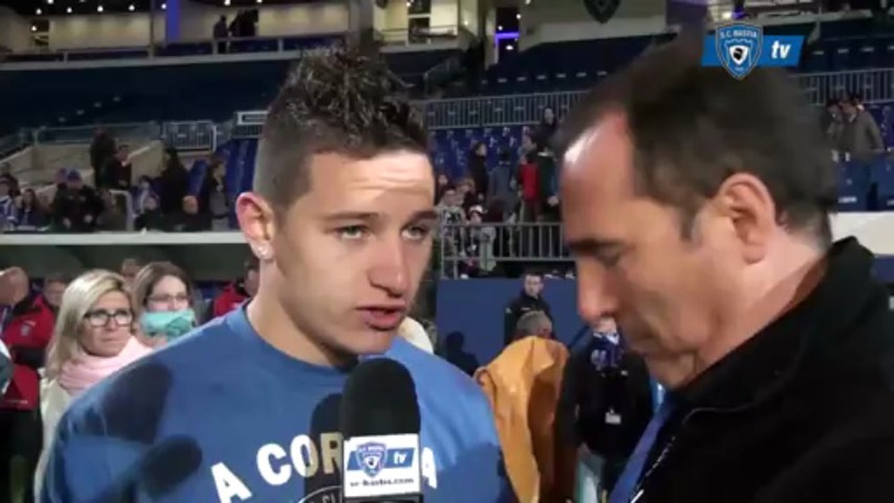 L1 / 2012-13 : Bastia 0-0 Sochaux : Réaction de F. Thauvin