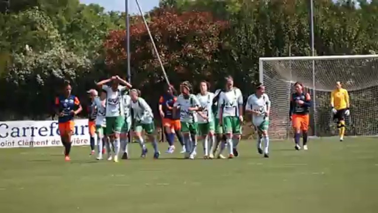 coup-franc pour ASSE et but ! ( match MHSC  vs  ASSE 26 05 2013 )