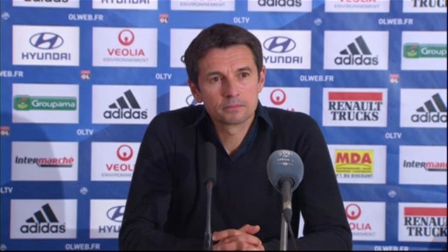 Conférence de presse Olympique Lyonnais - Stade Rennais FC : Rémi GARDE (OL) - Frédéric ANTONETTI (SRFC) - saison 2012/2013