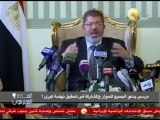 السادة المحترمون: مرسي يدعو الجميع للحوار والمشاركة فى تحقيق نهضة كبرى !