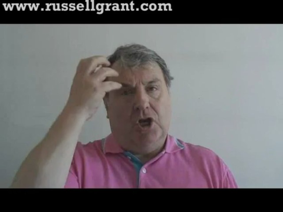 Russell Grant Video Horoscope Pisces May Monday 27th 2013 www.russellgrant.com