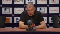 Conférence de presse Toulouse FC - Montpellier Hérault SC : Alain  CASANOVA (TFC) - René GIRARD (MHSC) - saison 2012/2013