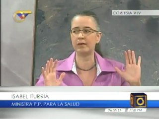 Ministra de Salud asegura que han sido vacunadas las personas con alto riesgo de AH1N1 en el país
