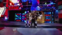 WWE Smackdown 4-12-13 The Bellas & Tamina vs. Kaitlyn, Naomi & Cameron