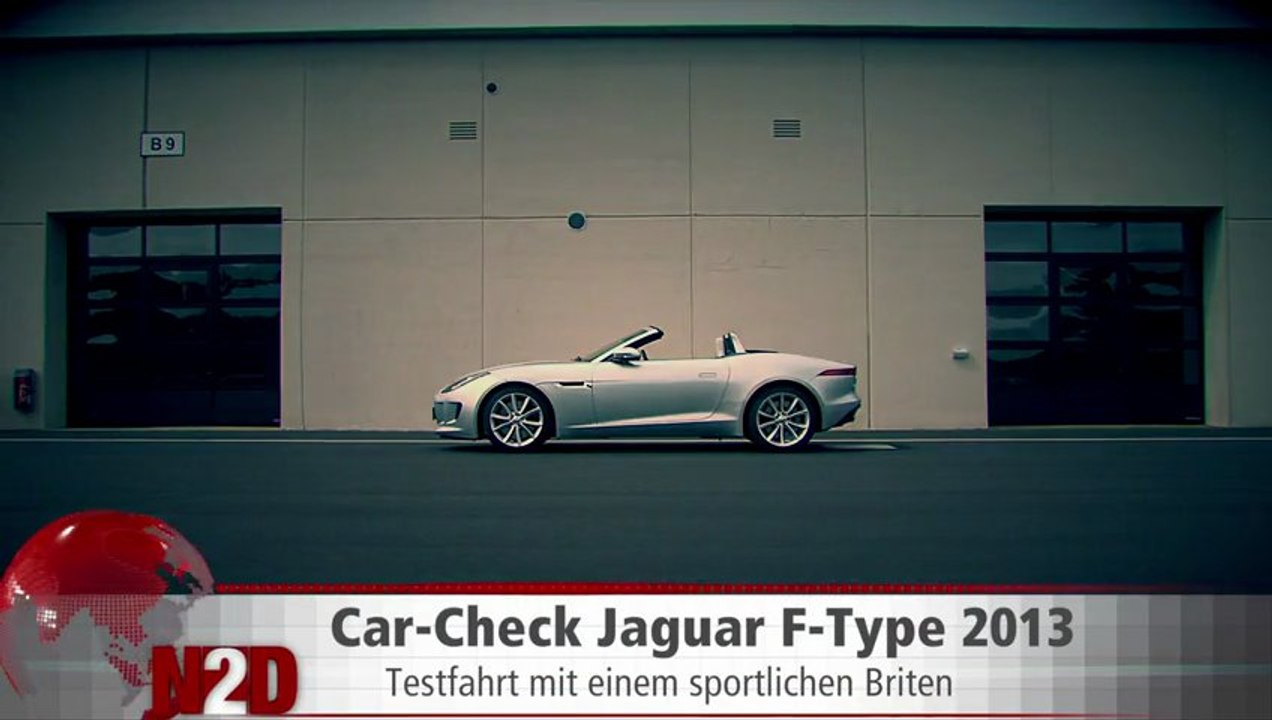 Car-check jaguar f-type 2013: testfahrt mit einem sportlichen briten