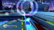 Sonic Generations - Speed Highway Acte 2 - Défi 1 : Dérapage non-stop