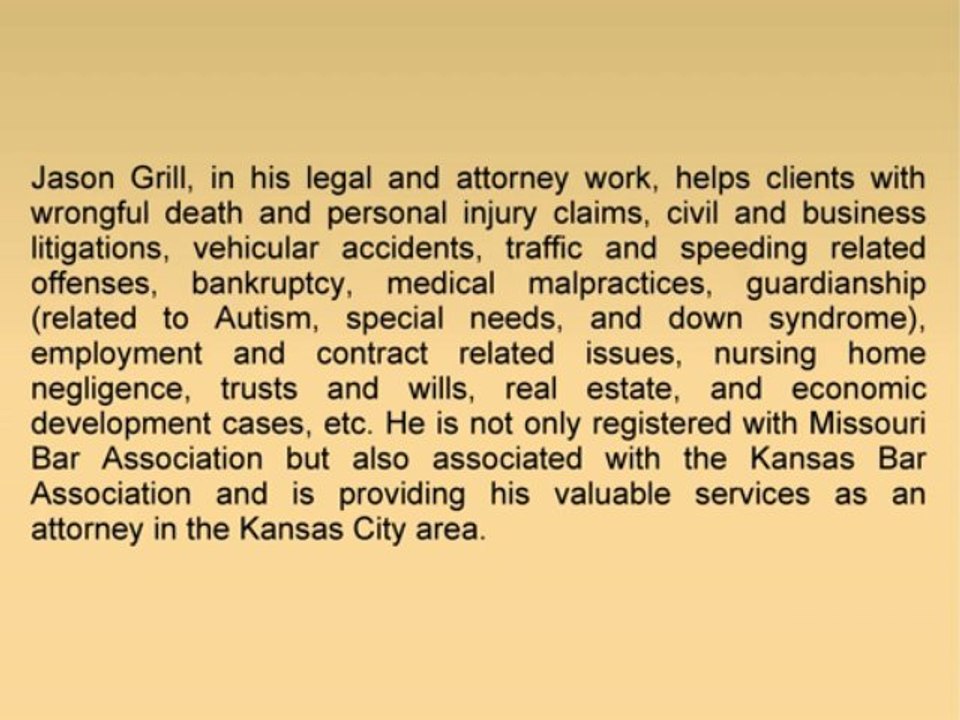 Jason Grill – Attorney, Advocate and Consultant for Entrepreneurs and Startups