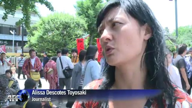 Japanese mafia tattoos paraded at festival