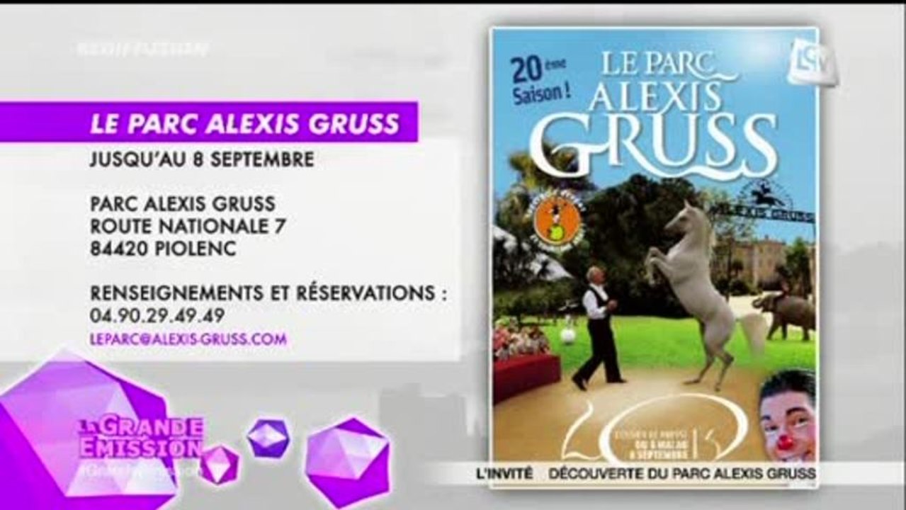 Découverte du parc Alexis Gruss