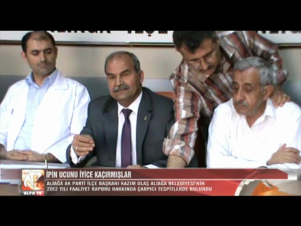 Ulaş, Aliağa Belediyesi'nde İpin Ucunu İyice Kaçırmışlar