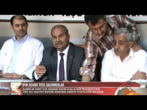 Ulaş, Aliağa Belediyesi'nde İpin Ucunu İyice Kaçırmışlar