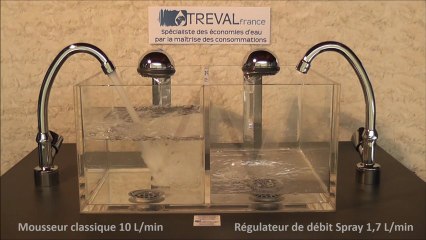 [Economie d'eau] Economiseur d'eau Spray 1.7Lmin pour lave-mains