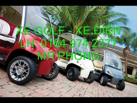 xe điện chở khách du lịch , xe điện sân golf ... mobile: 0164 974 2377 mr phong