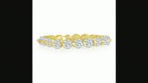 1 12ct Common Prong Diamond Eternity Band In 18k Yg, Gh Si3, 49.5 Review